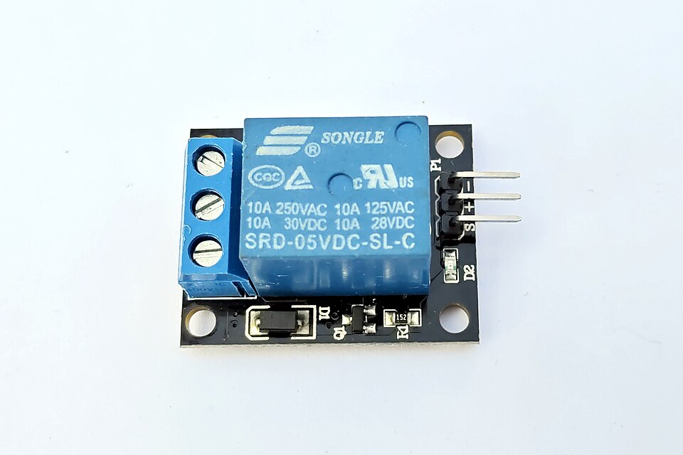 2-Channel Relay Module (5V, 10A)